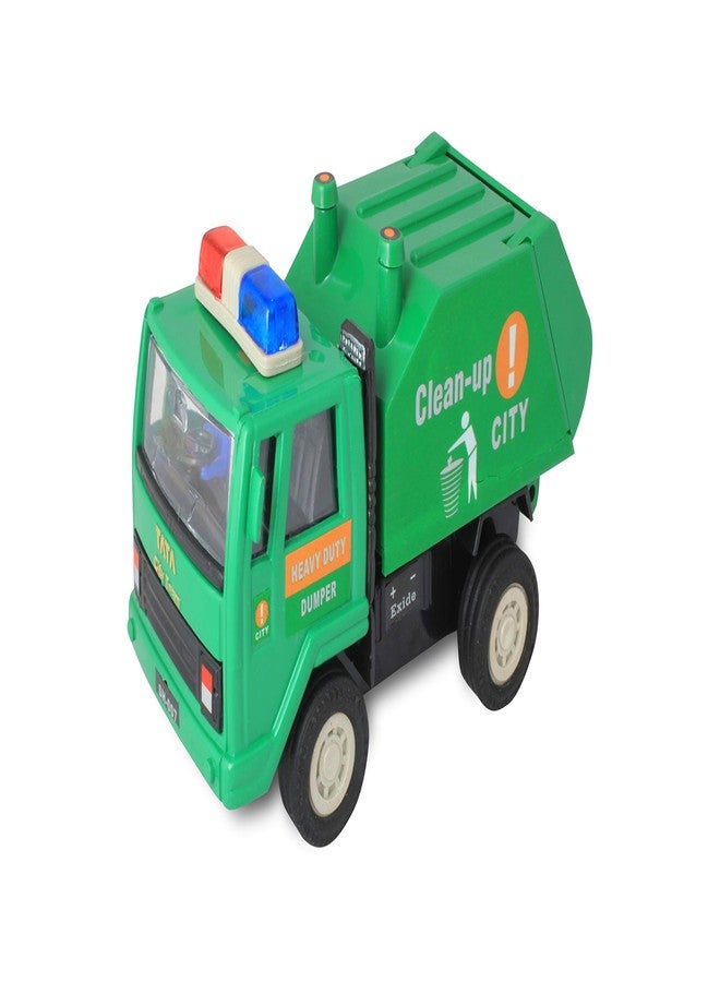 Shinsei Plastic Clean-up Toy Truck, Pack Of 1, Green - Image 1